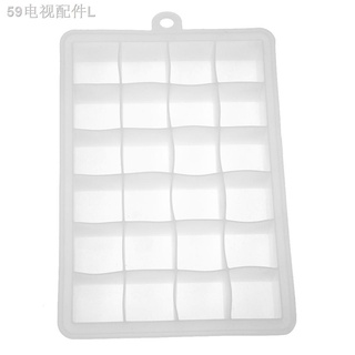 ✺❤24 Grids Silicone Ice Tray Ice Cube Maker Jelly Freezer Mould