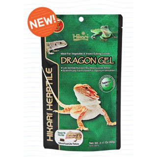 Reptile Food❁Hikari Dragongel for Vegetable and Insect Eating Lizards 60g