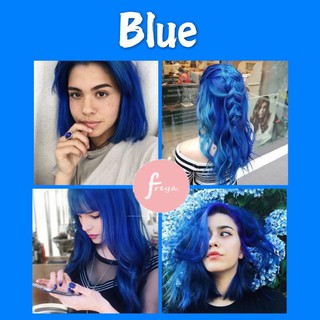 Blue Permanent Hair Color Set - 0/88 Bob Keratin
