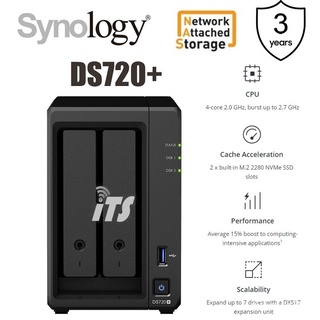 【COD】Synology DiskStation DS720+ Versatile 2-Bay NAS