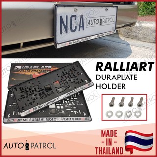 Ralliart Duraplate Car License Plate Cover