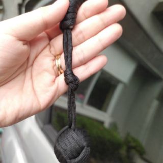 HIGH QUALITY PARACORD MONKEY FIST WITH METAL BALL (6)