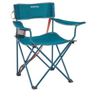 Decathlon Folding Camping Chair Seat Armrest with Cup Holder