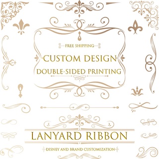 Design Custom LOGO Lanyard Ribbon Double Printed Sided Printing Mobile Phone Rope/ Key Lanyards Neck
