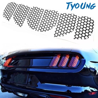 [New] Honeycomb sticker 48 x 30cm Taillight Decor Rear Tail Light Cover for Car