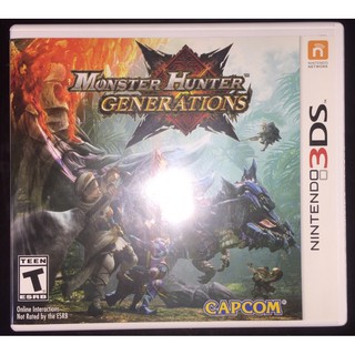 Nintendo 3DS/3ds Monter Hunter Generations (USA)