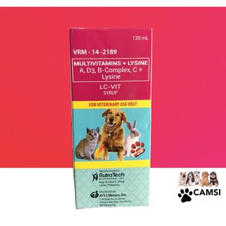 LC VIT 120ml (Multivitamins) for dogs&cats