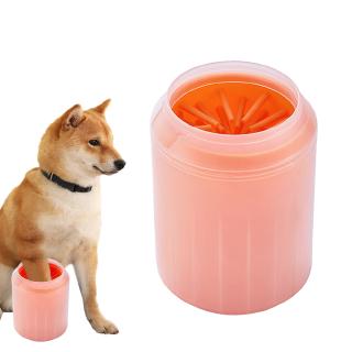 Portable Outdoor Dog Foot Washer Brush Cup Soft Silicone Bristles Pet Paw Cleaner (8)
