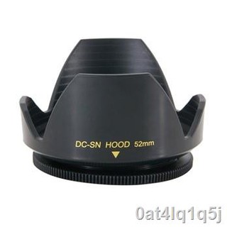 ✥∏xd DC-SN Flower Shape Lens Hood Screw Mount For DSLR Camera