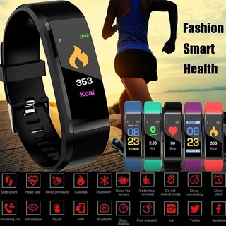 115Plus Smart Watch Smart Bracelet Fitness Tracker Bluetooth Wristband Waterproof Heart Rate Monitor Outdoor