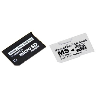 Micro SD to PSP Memory Stick Pro Duo Adapter (Single / Dual)