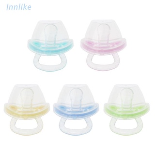 INN Baby Pacifier Whole Silicone Newborn Baby Orthodontic Dummy Pacifier Nipple Infant Kids Silicone Teat Nipple Soother Pacifier