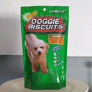 【spot goods】✆Pet Plus Doggie Biscuits - Round Shape (200g)
