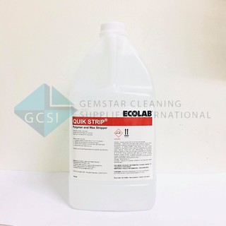 Ecolab Quik Strip (Non-ammoniated floor stripper) 3.8 liters/ gal