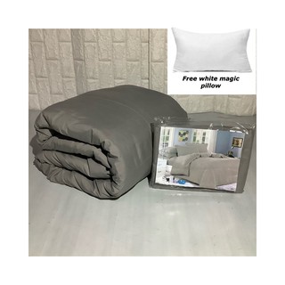 4in1 (Thick) Comforter Set With Duvet Cover Free 1pc Magic Pillow Us Cotton