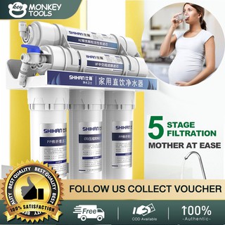 5 Stages Ultrafiltration Water Purifier Complete Set water filtration compact body one-piece