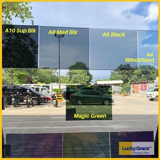 Super Black A10/ SC73/ Car Tint Films/ heat reject UV protect Window tint films PlusGuardLuckyGrace™ (4)
