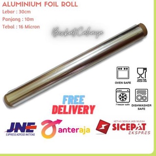 Aluminum FOIL ROLL Mall / Aluminum FOIL Paper / FOOD GRADE 10METERS & 30METERS