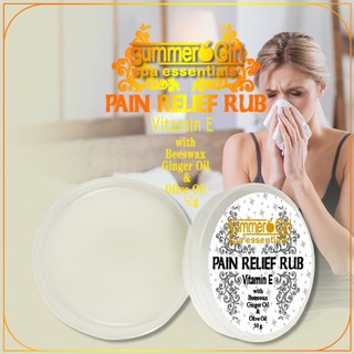 Summer girl Spa Essentials Pain Relief Rub 50g-ON HAND