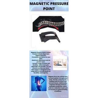 BEST SELLER FOR BACKPAIN Back Massage Stretcher with Magnetic Acupressure Points, Lower and Upper B4 (6)