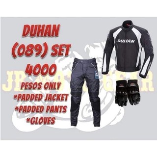 Motorcycle Duhan 089 Jacket, Pants and Gloves Set