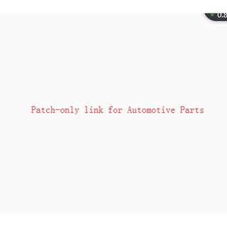 *Ready Stock* Patch-only link for Automotive Parts New (2)