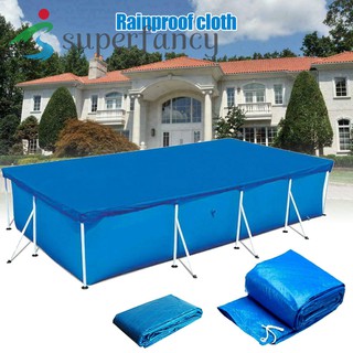 Rectangular Swimming UV-resistant Pool Cover Waterproof Dustproof Durable Covers