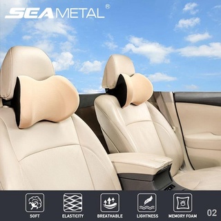 ┋Car Headrest Seat Head Neck Rest Massage Memory Foam Cushion Office Chair Pillow Support Protec (1)