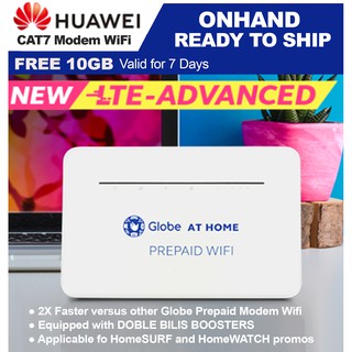 New and Fastest Globe at Home LTE-Advanced Home Prepaid WiFi (B535 932 B535-932 Cat7 Modem)