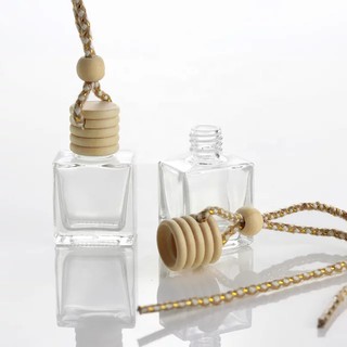 10ml Car Hanging Diffuser Empty Bottle (Square) Hanging Diffuser Bottle