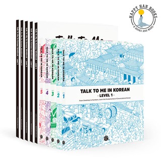 TALK TO ME IN KOREAN Textbook + Workbook (For 1 Level) [Onhand]