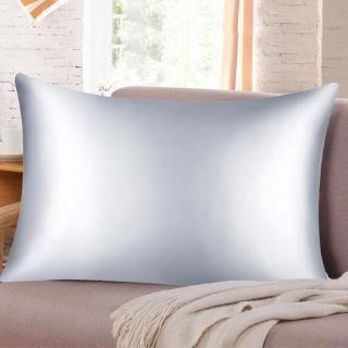 1PC Pillow Cases Silk Satin Pillow Cover Case throw Pillowcase (2)