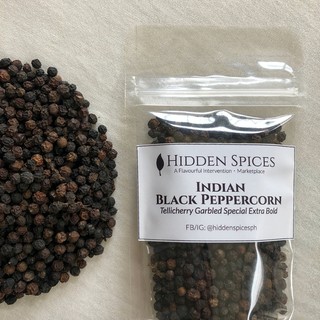 Organic Indian Tellicherry Garbled Special Extra Bold Black Pepper (40g)