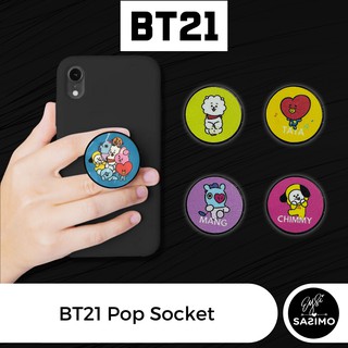 BT21 Themed Popsocket | Griptok | Cellphone Holder | Pop Socket | Tata | Shooky | RJ | Cooky | Van