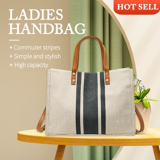 Bag for Women Canvas Shoulder Bag Sling Bag Totes Multi-Function Big Bag Ladies Korean Fashion