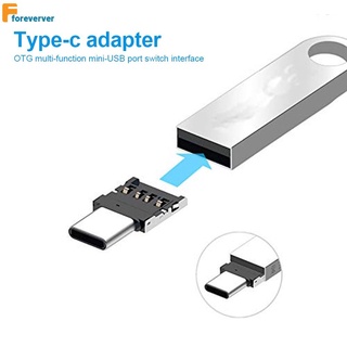 FO Type-c Adapter OTG Multi-function Converter USB Interface to Type-c Adapter Micro-transfer Interface FO