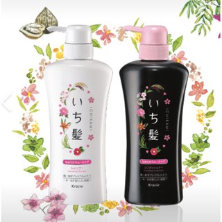 Japan Ichikami Smooth Line Shampoo and Conditioner Set