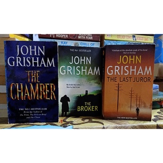 John Grisham Books (Paperback & Hardbound)