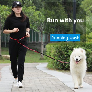 【BOBO PET】Pet leash dog running leash retractable leash sports leash