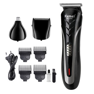 【COD】All in 1 Waterproof Electric Razor Hair Clipper Nose Hair Trimmer Shaver Kit