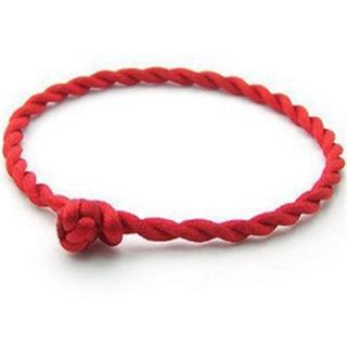 Fashion Handmade Woven Anklet Anklet Lucky Transfer Red Line Pairs