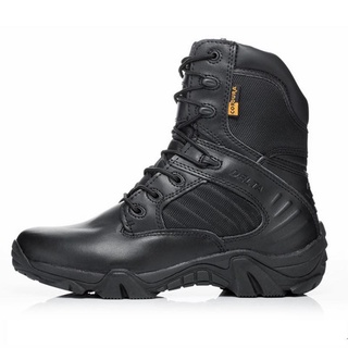 Men's Tactical Combat Boots High Cut Shoes Heavy Duty Hiking Trekking Outdoor Shoes (6)