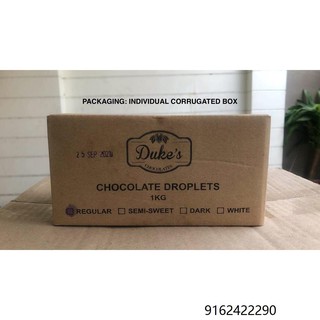 Dark Chocolate Droplets 1KG + Dark Chocolate Block 500g