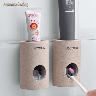 Automatic Lazy Toothpaste Rack Dispenser Bathroom Drilling-free Suction Extruder Wall Hanging