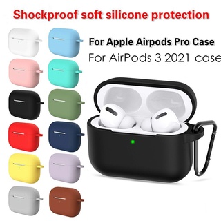 For AirPods Pro Airpods 3 2021 Silicone Apple headphones Protective Case Airpods 3 Headset Protective Sleeve ShockProof