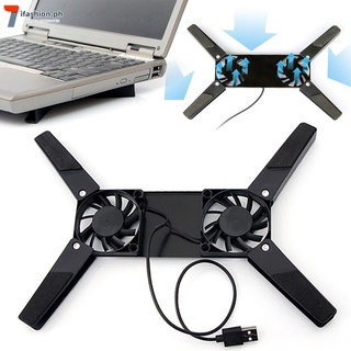 Laptop Double USB Powered Fan Cooling Pad Stand For Notebook Laptop SRKT