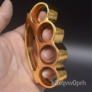 Alloy Thickened Pinky Ring Iron Four-Finger Tiger Finger Lock Martial Arts Boxing Ring Finger Holder (1)