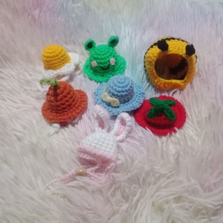 Crochet hat for Hamster and hedgehog