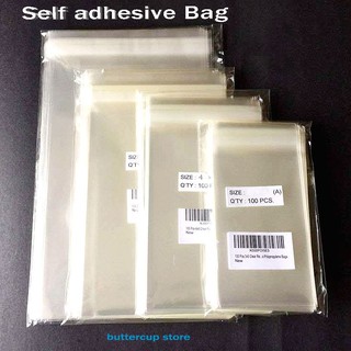 Transparent Self Adhesive OPP Plastic Bags Party Bags for Candy Cookie Gift Packaging Bag Clear