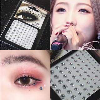 [takejoynew 0723] Face Crystal Sticker Eye Crafted Body Jewels Festival Temporary Tattoo Glitter